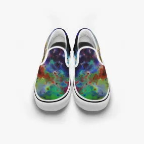 Acolyte Ethos Split-Style Psychedelic Slip-On Shoes