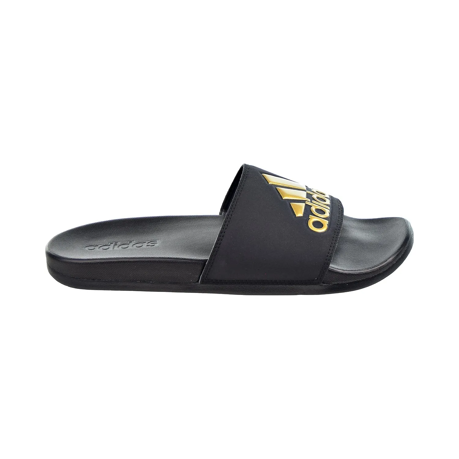 Adidas Adilette Comfort Men's Slides Core Black-Gold Metallic