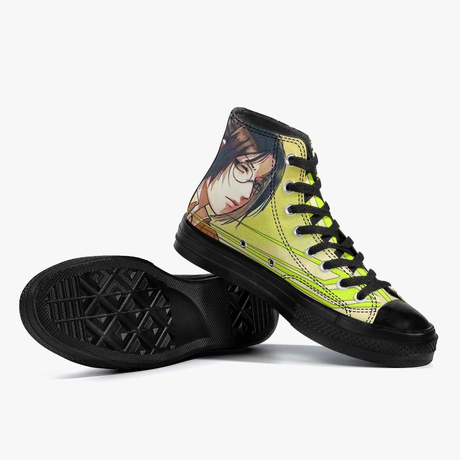 Attack On Titan Hange Zoe A-Star High Anime Shoes