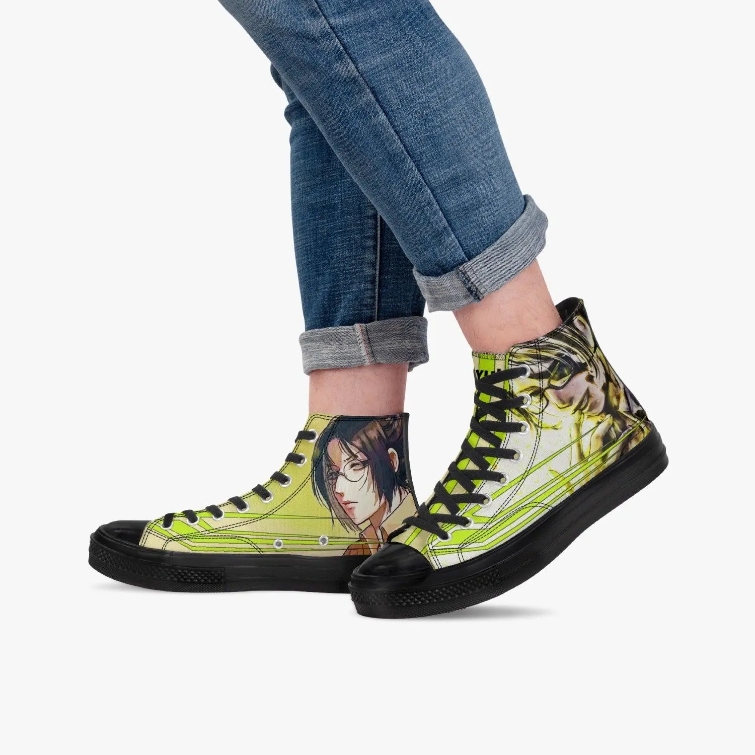 Attack On Titan Hange Zoe A-Star High Anime Shoes