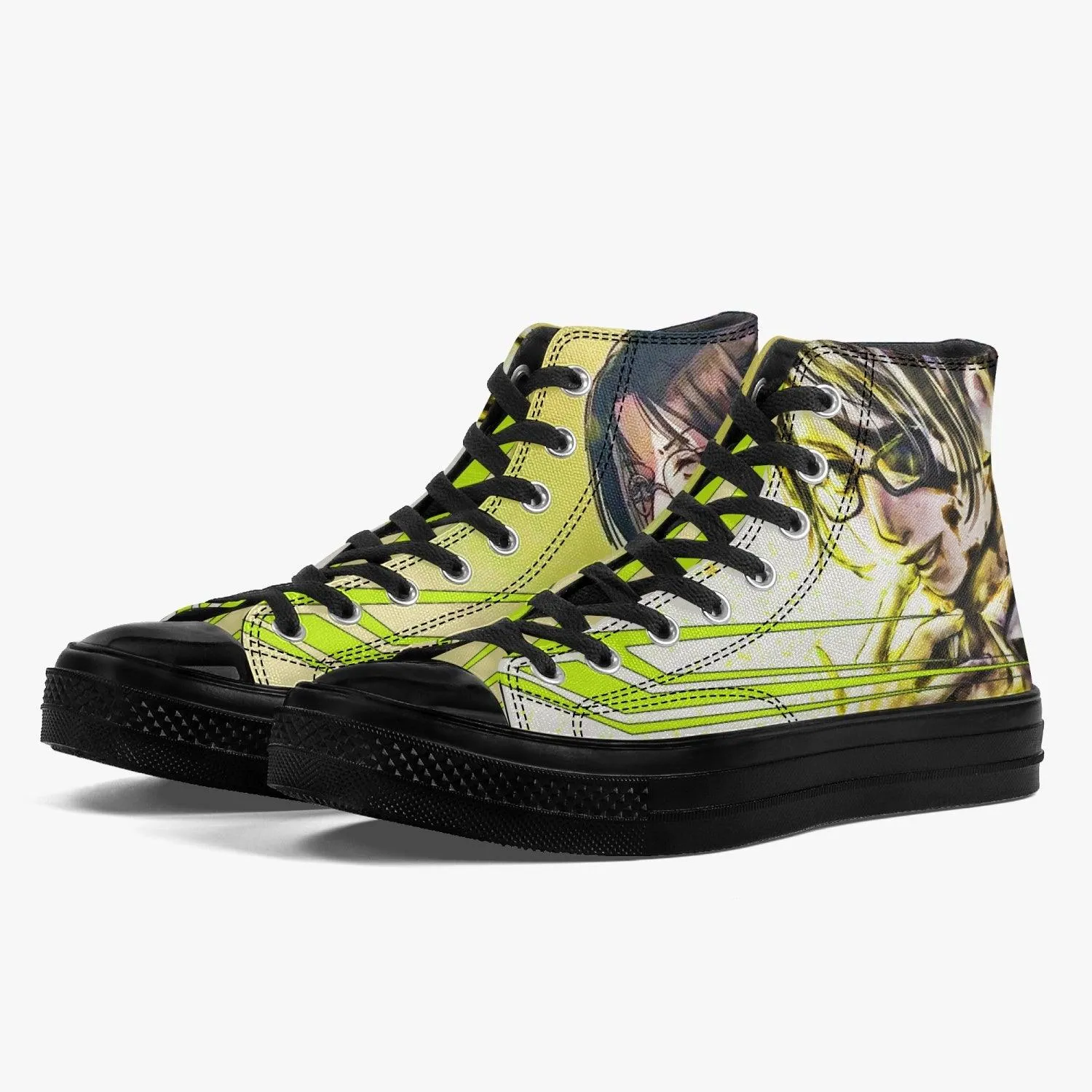 Attack On Titan Hange Zoe A-Star High Anime Shoes