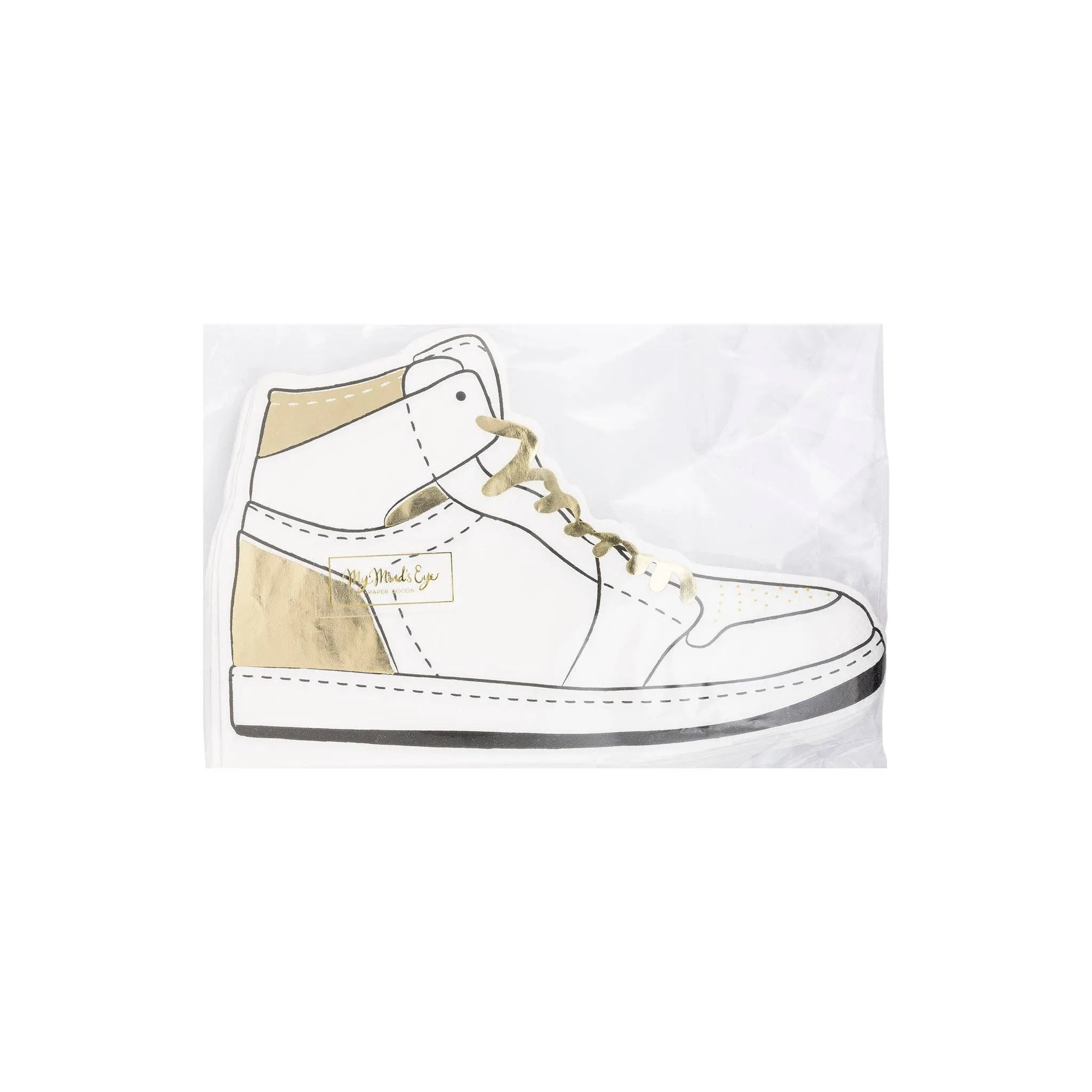 Basketball High-top Shoe Napkins - 18 pack