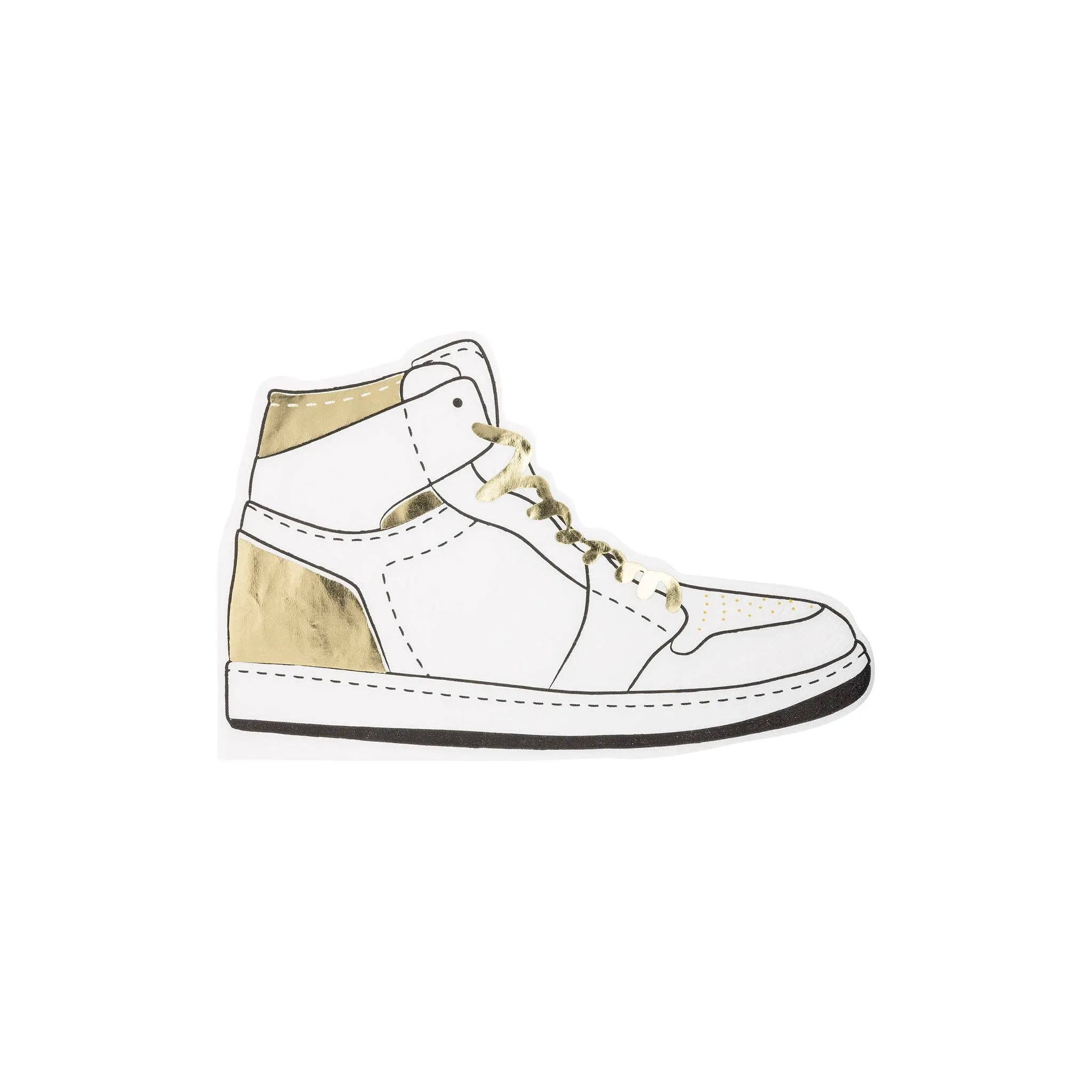 Basketball High-top Shoe Napkins - 18 pack