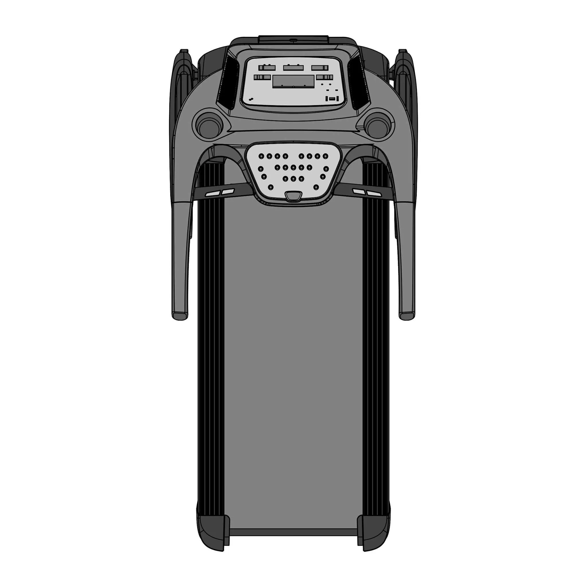 Body Solid Endurance T25 Folding Treadmill