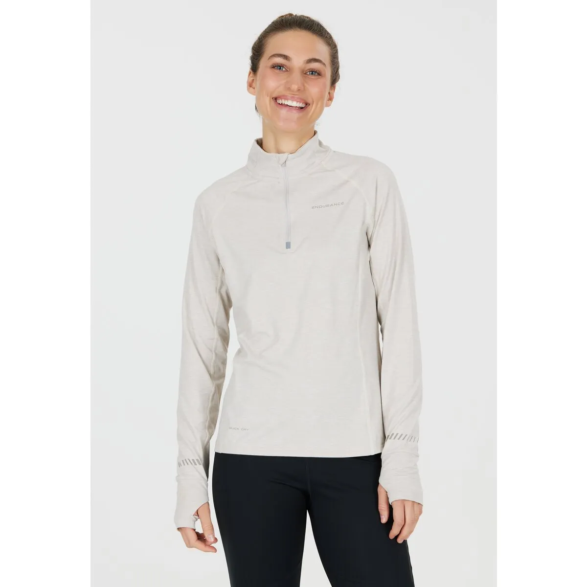 Canna V2 W Melange Performance Midlayer - Dove