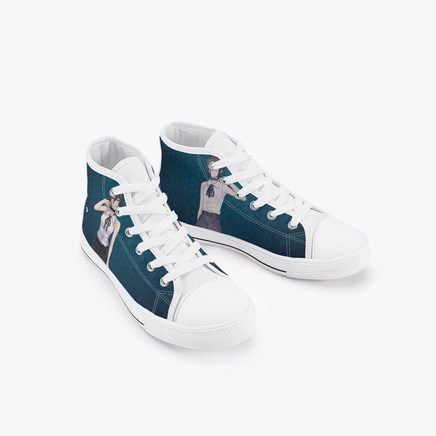 Chainsaw Man Reze Kids A-Star High Anime Shoes