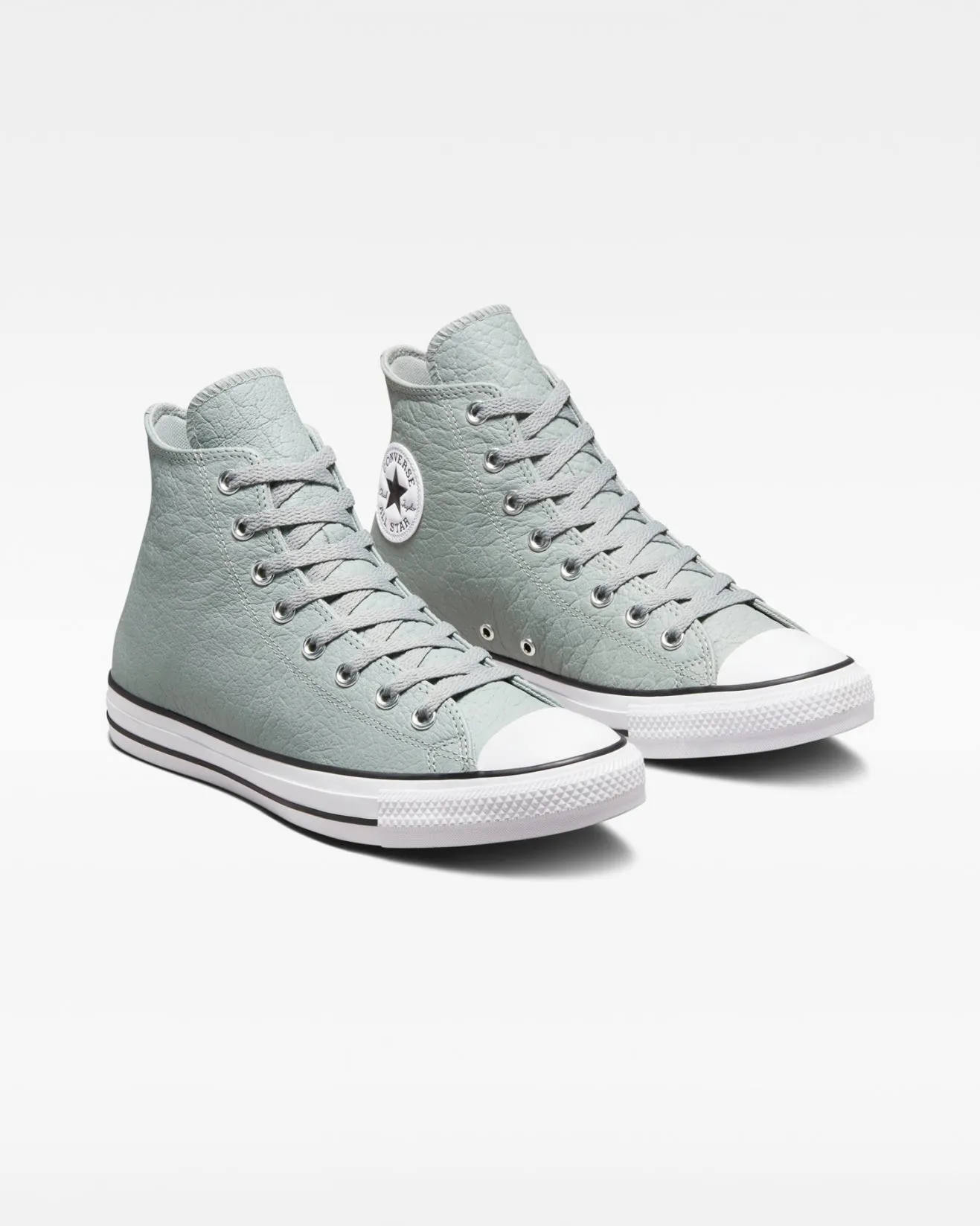 Converse Unisex Chuck High Top Leather Ash Stone A03286C