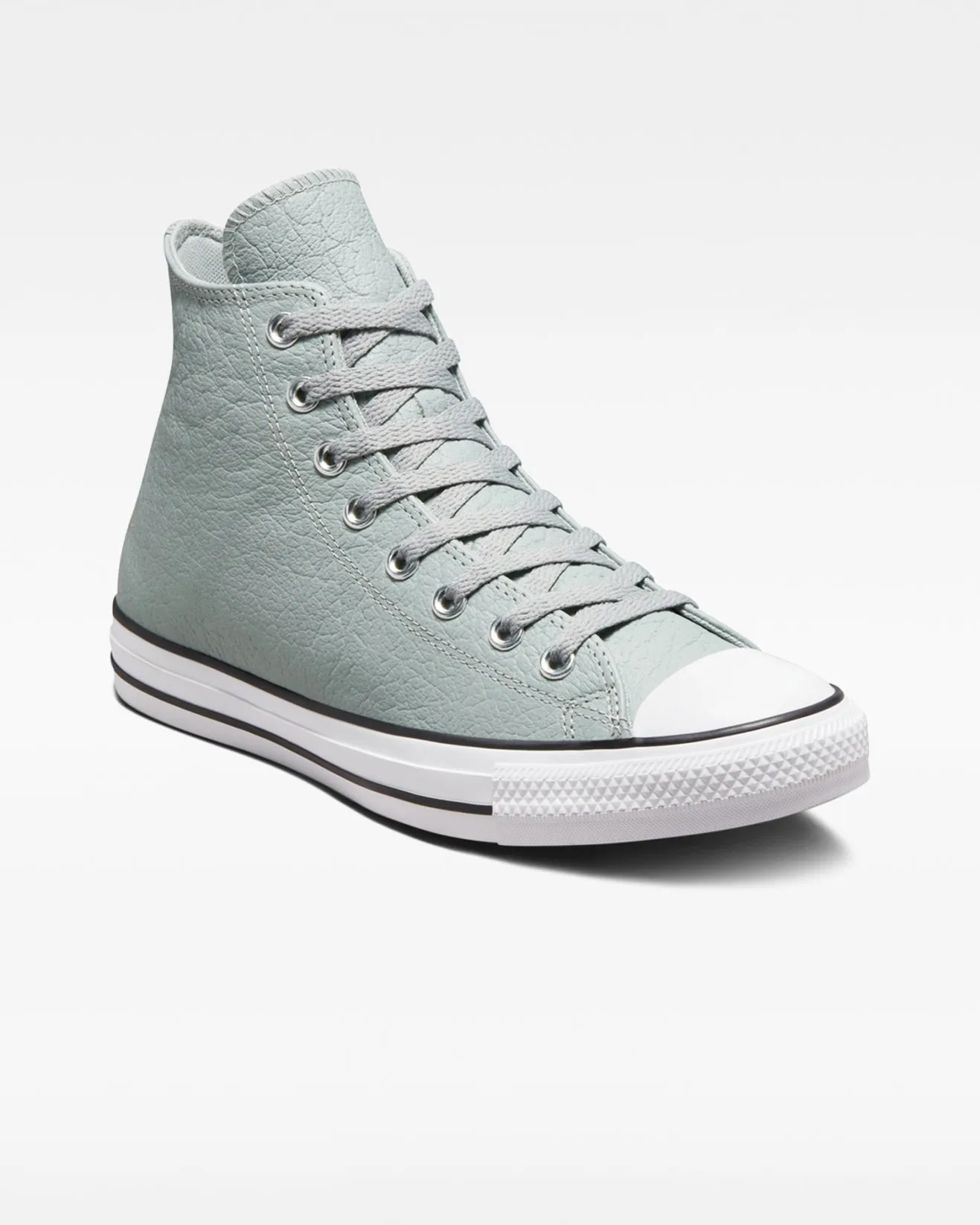 Converse Unisex Chuck High Top Leather Ash Stone A03286C