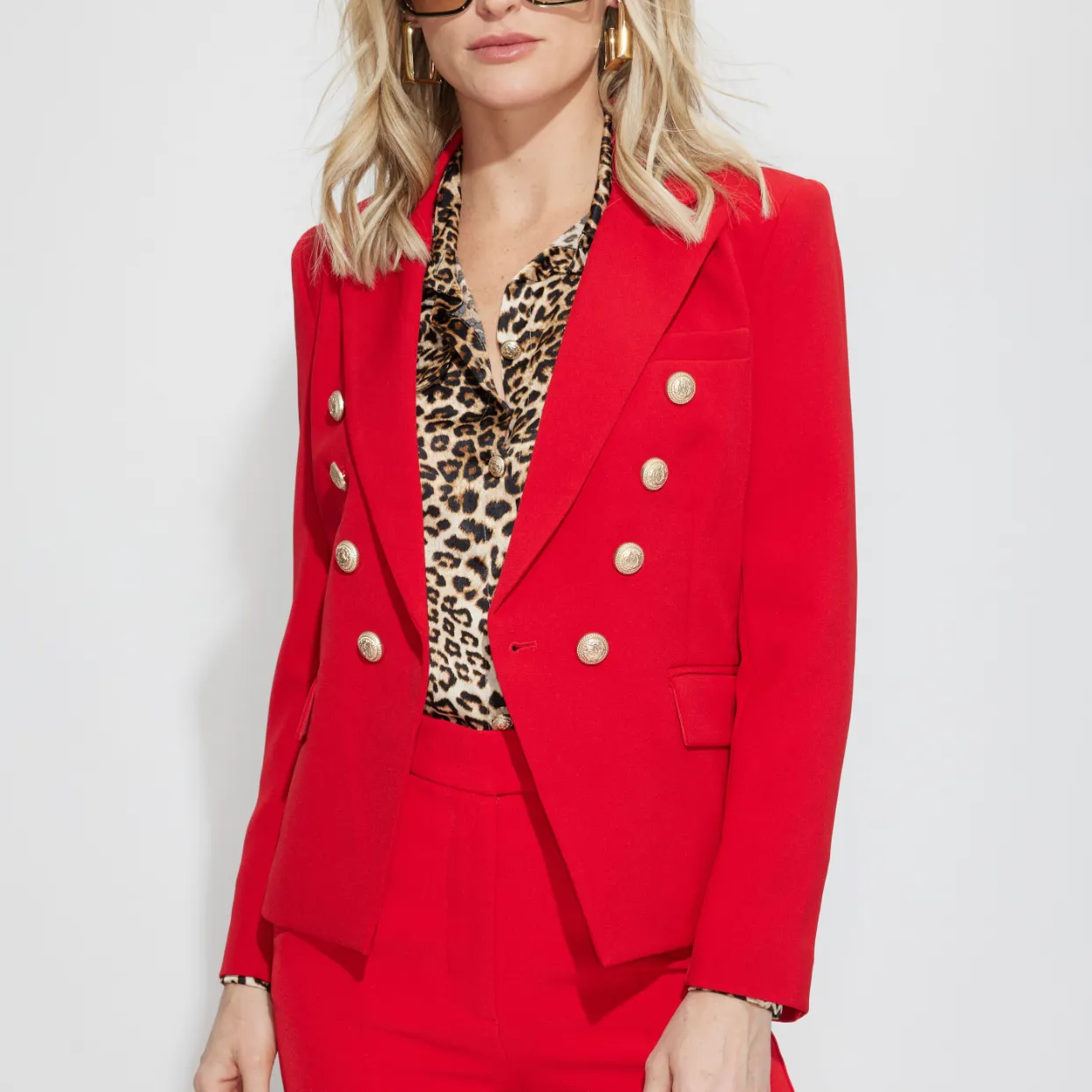Delilah Crepe Blazer