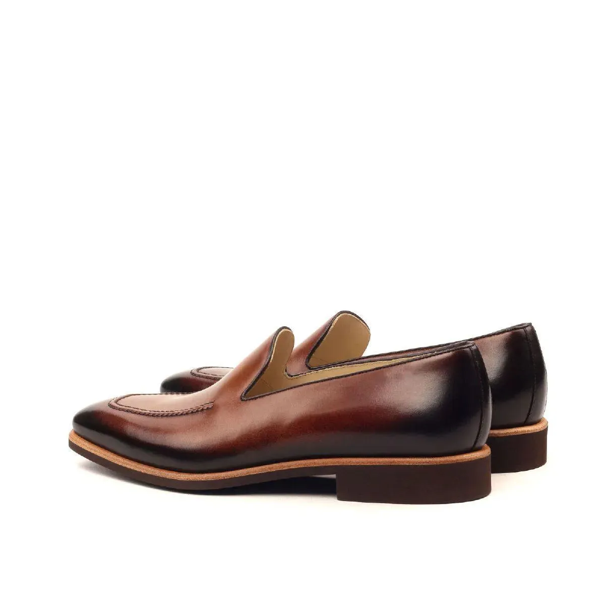 Gold Loafers