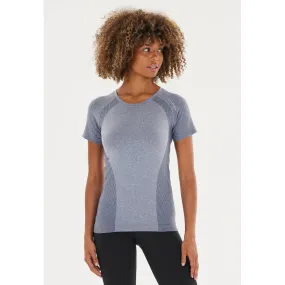 Halen W Seamless S/S Tee - Serenity Blue