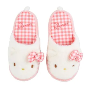 Hello Kitty Super Soft Fuzzy House Slippers