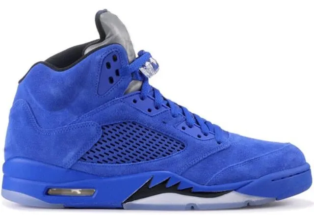 High Quality 2021 Arrival 5 Island Green international Flight Cement Blue Suede Basketball Shoes Men Sneakers Oreo Black Brown