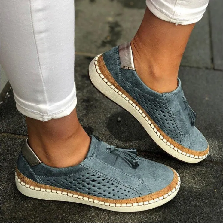 Hollow Slip-on Sneakers