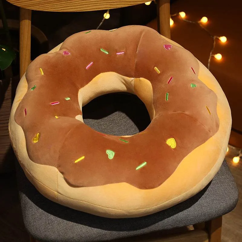 Kawaii Donut Plush Pillow