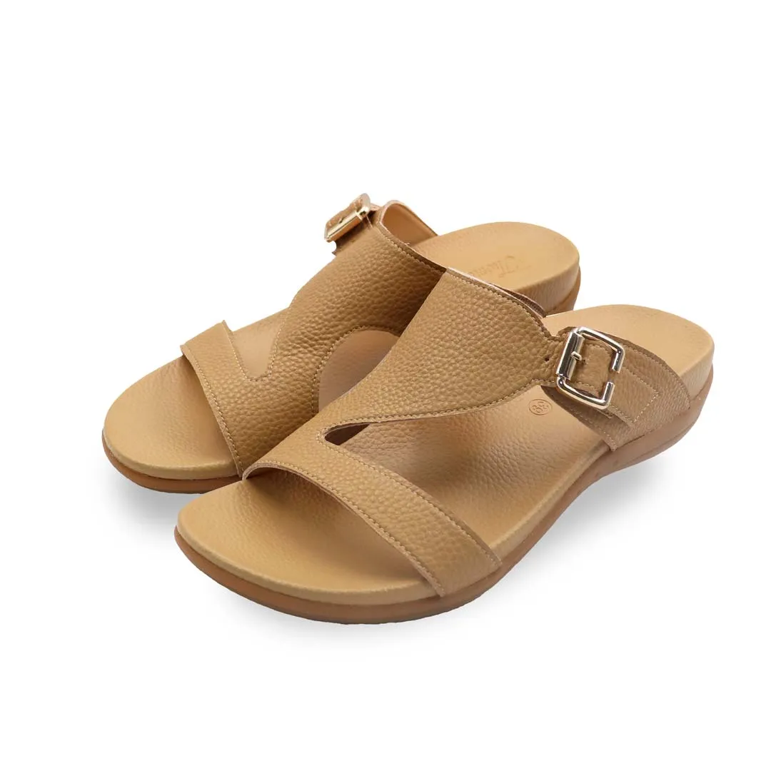 Ladies Zig Zag Buckle Sandals [Comfy Health Series][ODD SIZES LEFT]