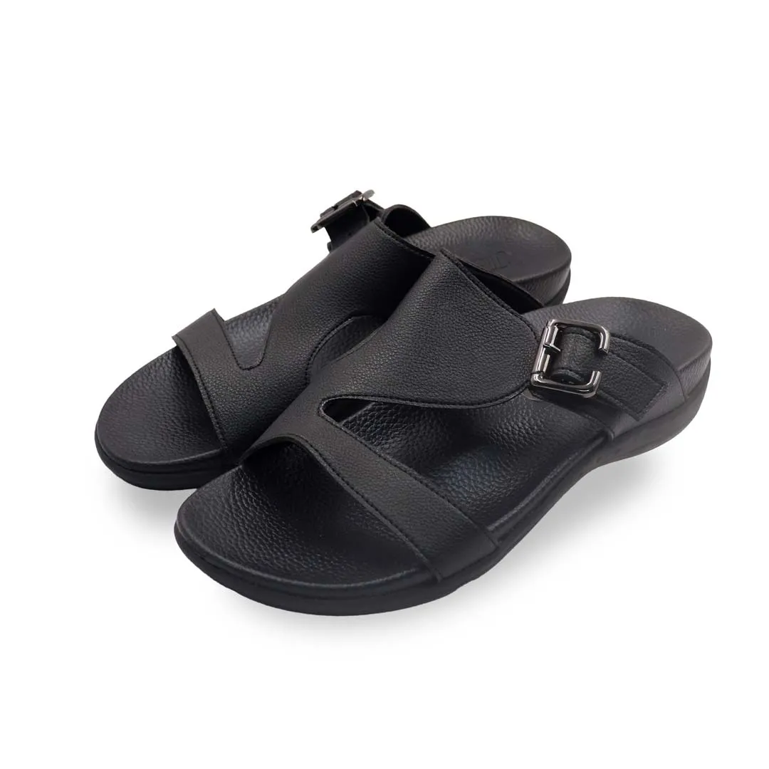 Ladies Zig Zag Buckle Sandals [Comfy Health Series][ODD SIZES LEFT]