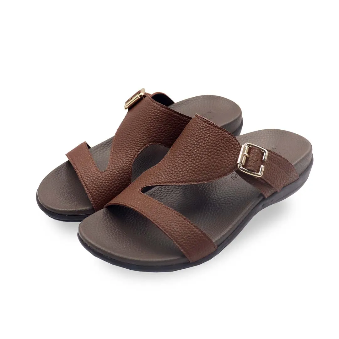 Ladies Zig Zag Buckle Sandals [Comfy Health Series][ODD SIZES LEFT]
