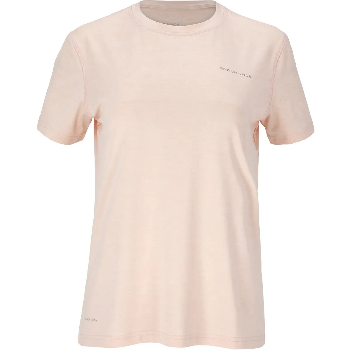 Maje W Melange S/S Tee - Tropical Peach