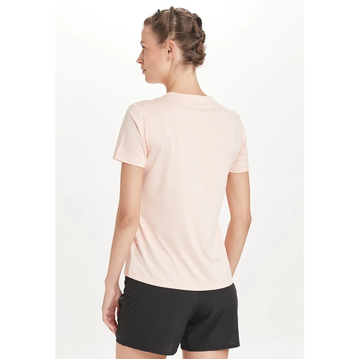 Maje W Melange S/S Tee - Tropical Peach