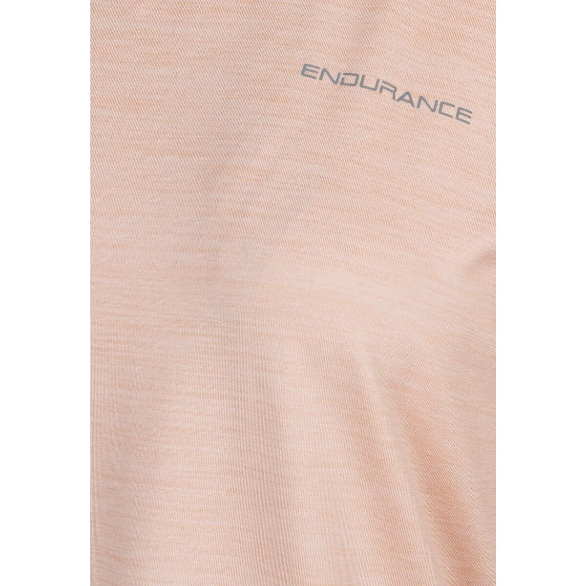 Maje W Melange S/S Tee - Tropical Peach