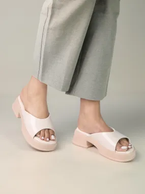 Millie Cream Platform Heels