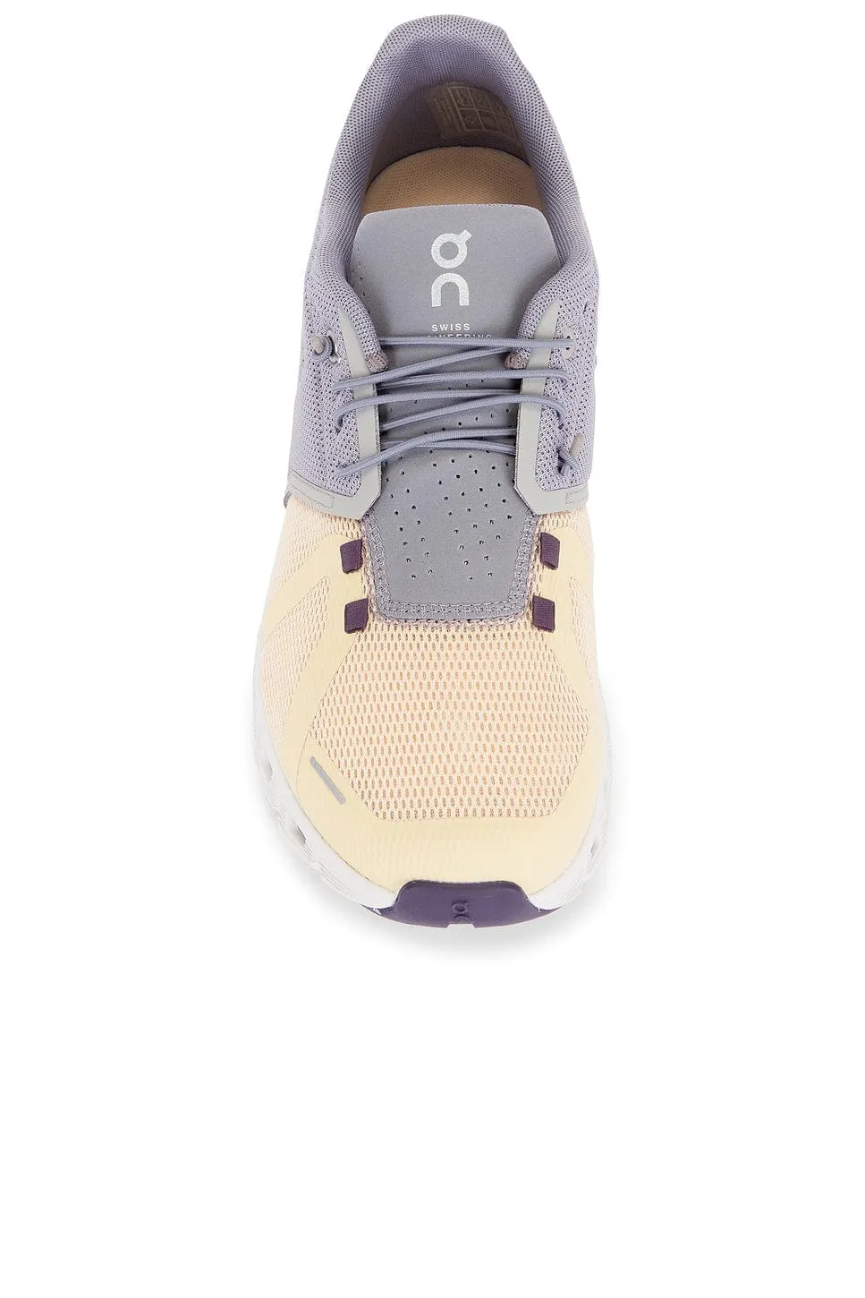 On Cloud Men's Cloud 5 Running Shoes- Fog/Savannah