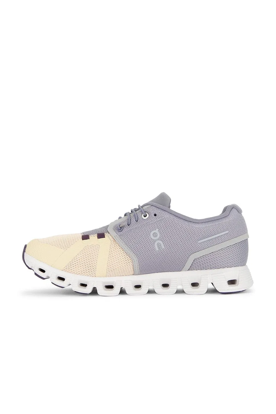 On Cloud Men's Cloud 5 Running Shoes- Fog/Savannah