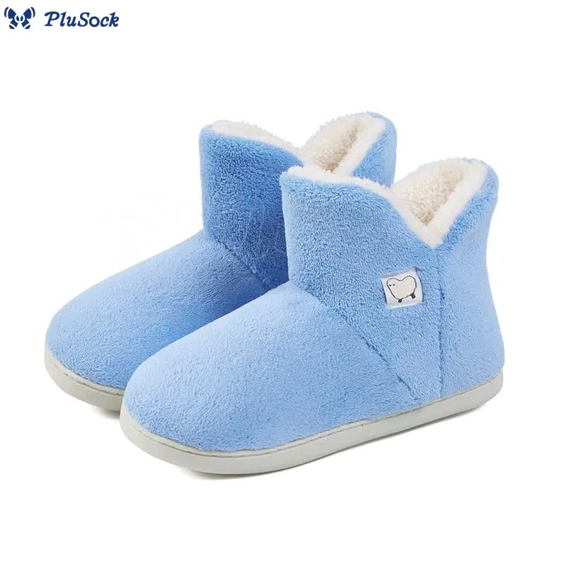 Plus Size High Top Thickening Slippers