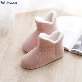 Plus Size High Top Thickening Slippers