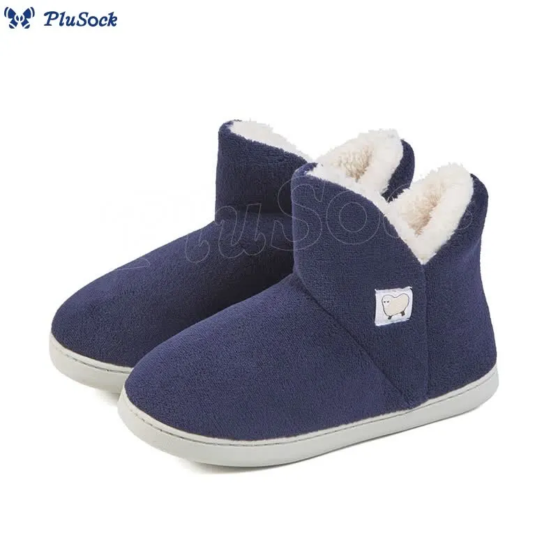 Plus Size High Top Thickening Slippers