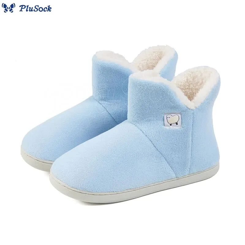 Plus Size High Top Thickening Slippers