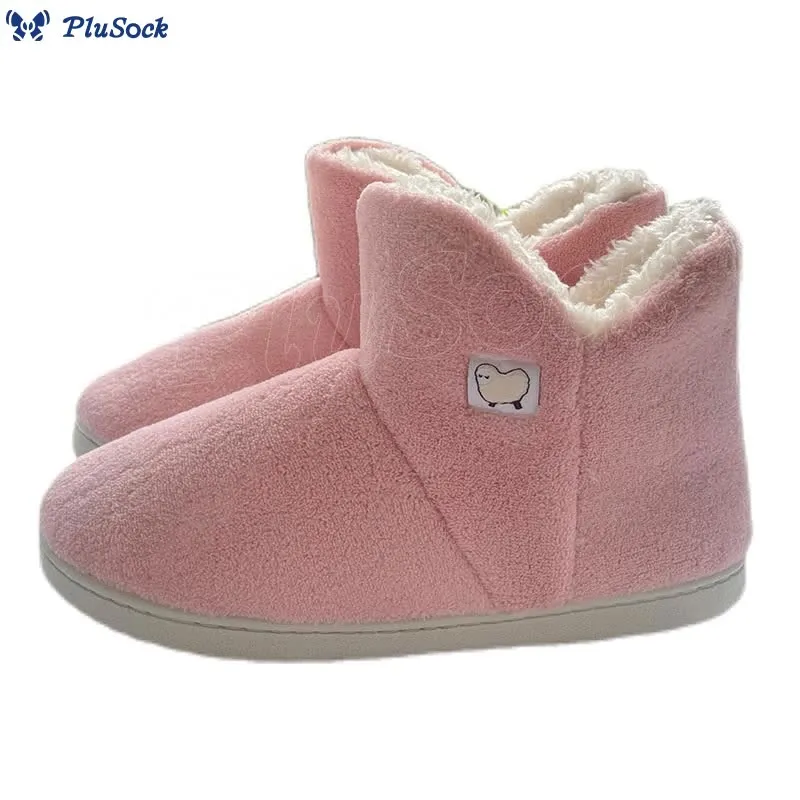 Plus Size High Top Thickening Slippers