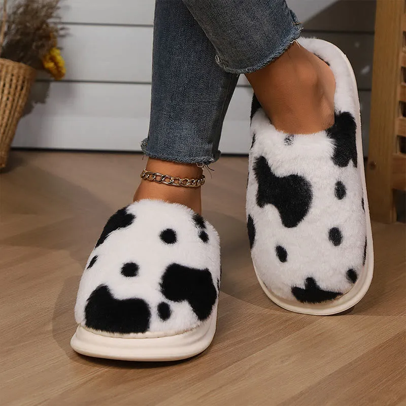 Plus Size Spots Slippers