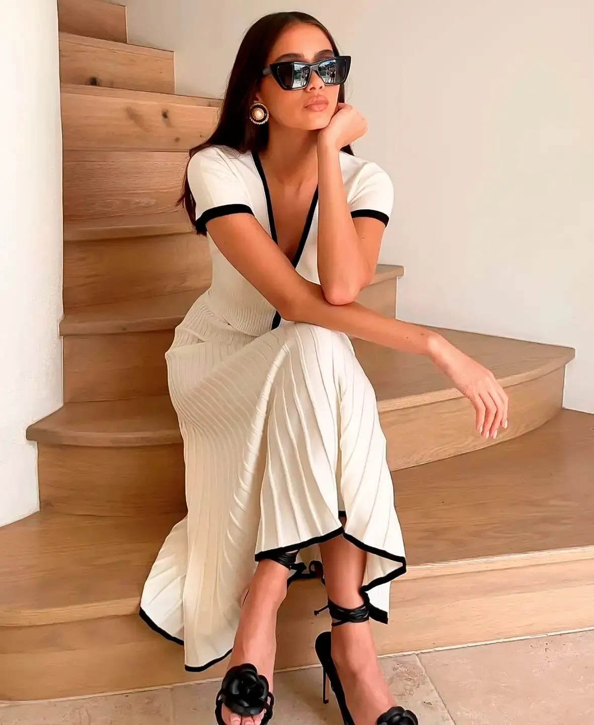 Ribbed Perfection Casual Chic Set