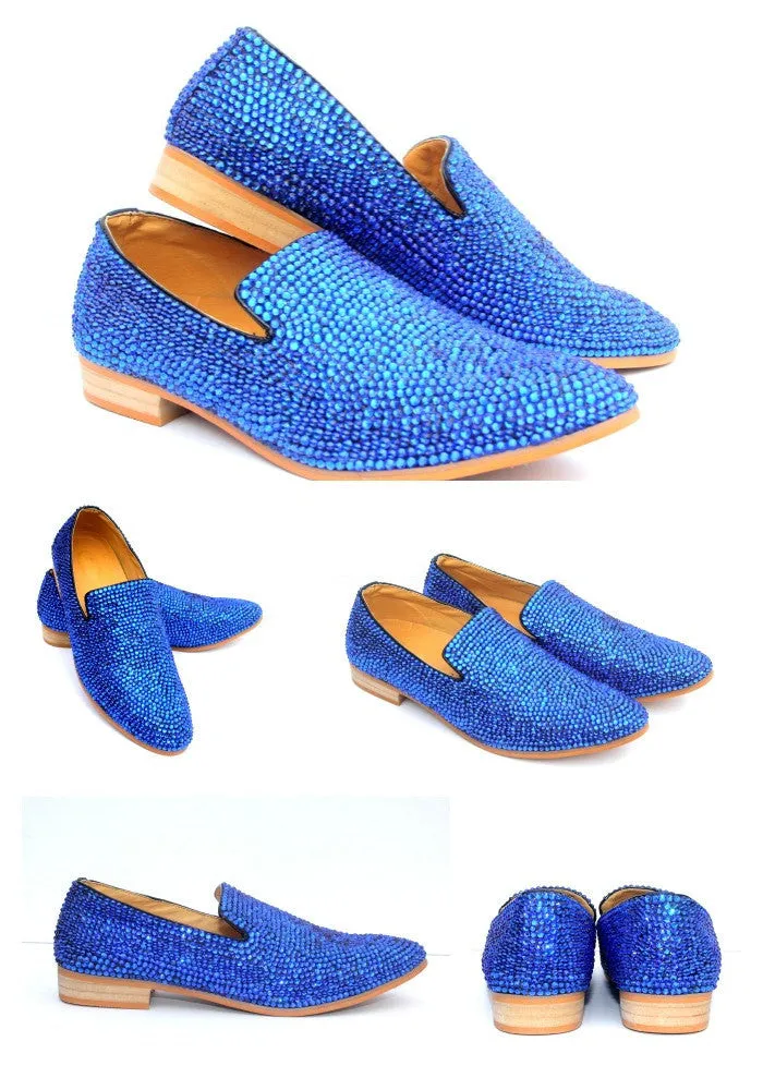 Swarovski Crystal Men's Loafer in Color of Choice