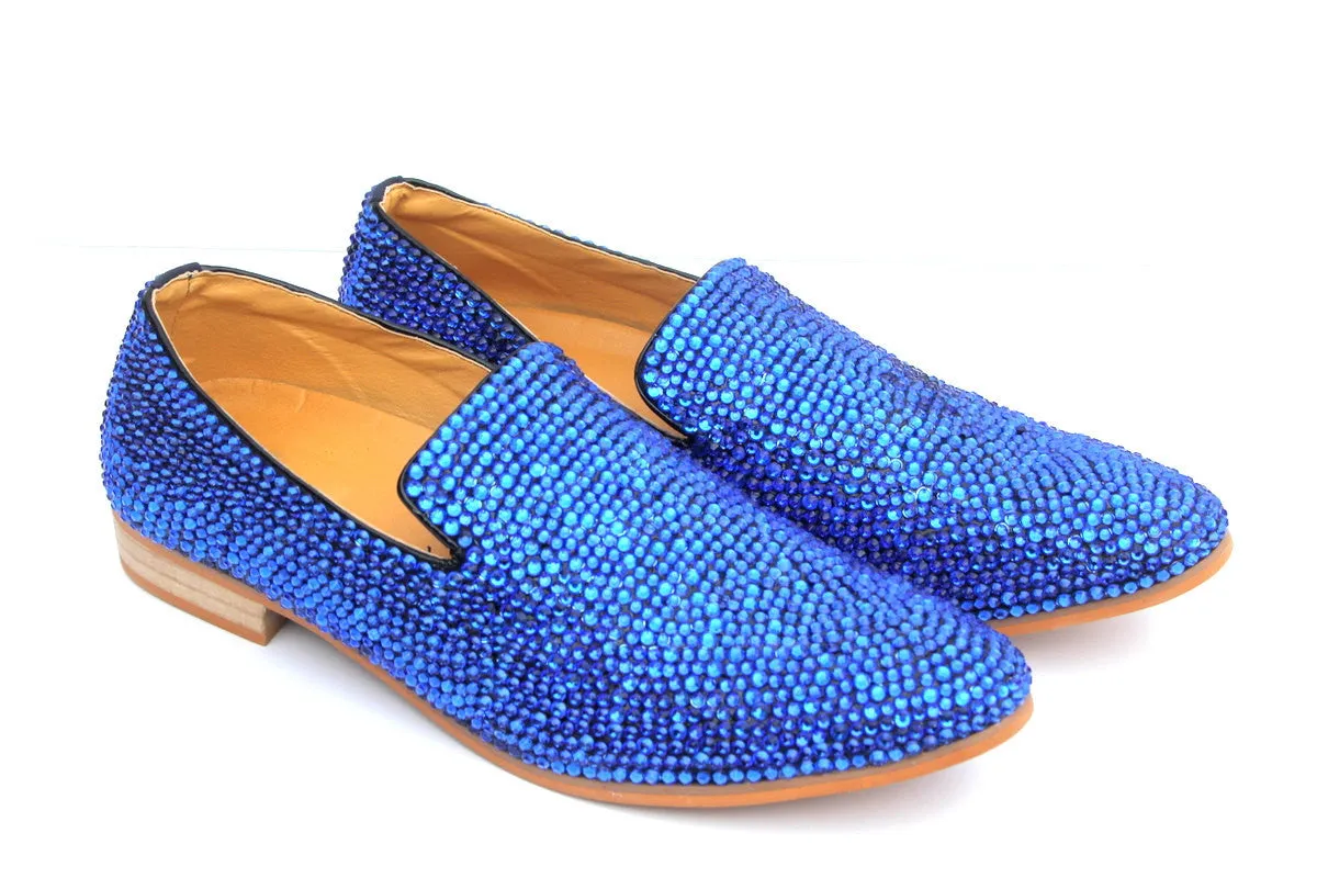 Swarovski Crystal Men's Loafer in Color of Choice