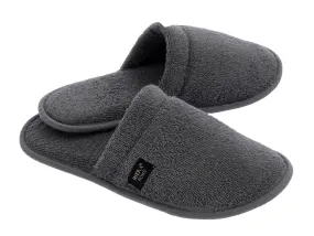 Terry Soft Slippers, Grey
