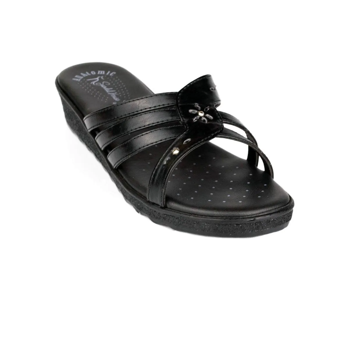 Womens Low Wedge Casual Sandal