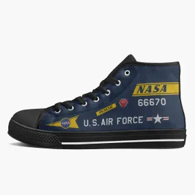 X-15 "56-6670" High Top Canvas Shoes